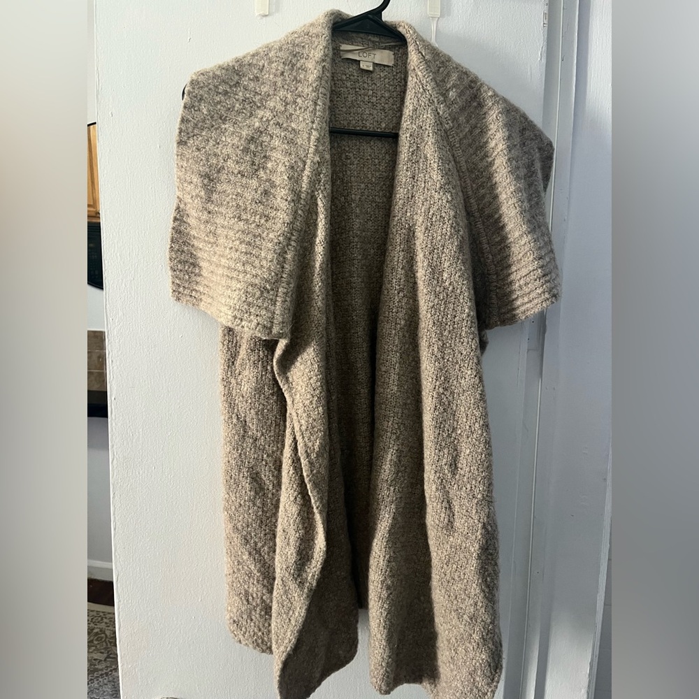 LOFT Wool Sweater Vest Size S